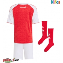 Camiseta Arsenal Primera Equipación para niños 2025-26 manga corta (+ pantalones cortos)